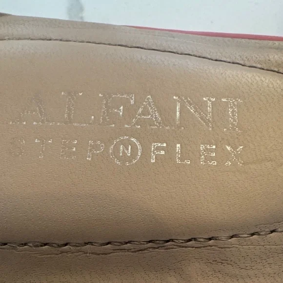 Alfani Step Flex Red Women's Double-Strap Slide Sandals - Picture 2 of 5